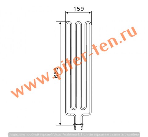 ТЭН Harvia ZSE-259